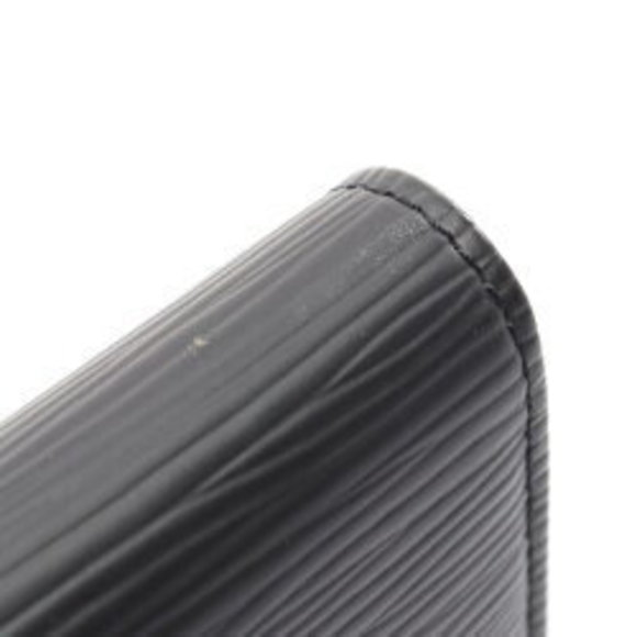 Louis Vuitton Porte Tresor Tri Long Wallet Epi Leather Black - Picture 8 of 8